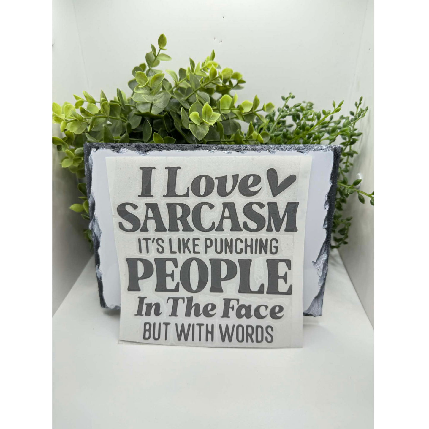 I Love Sarcasm Decal