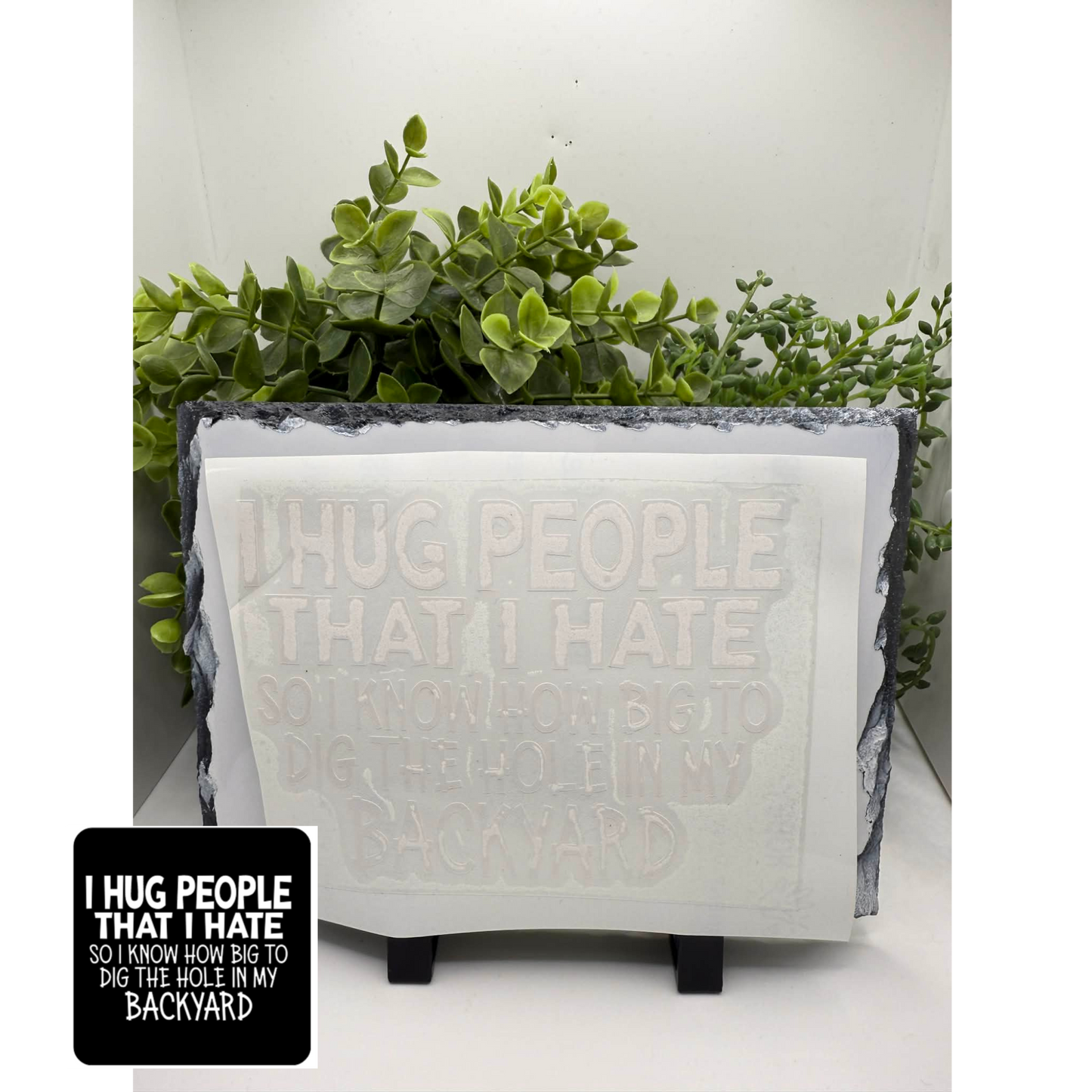 I Hug People Decal