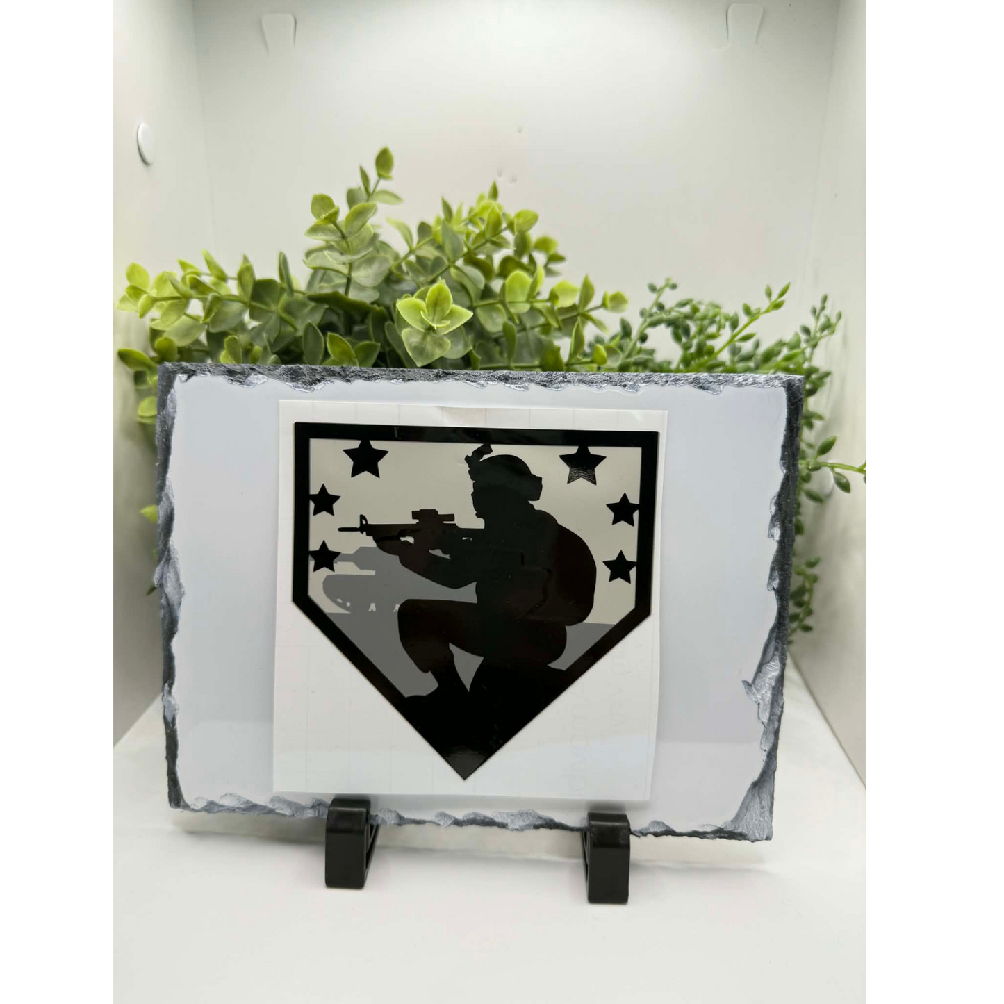 Soldier Silhouette Decal