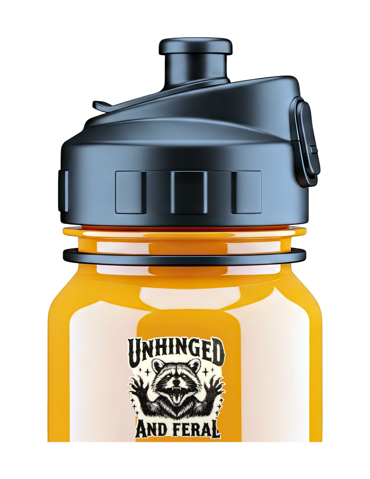 Unhinged & Feral Sticker-1 decal (2" approx size)