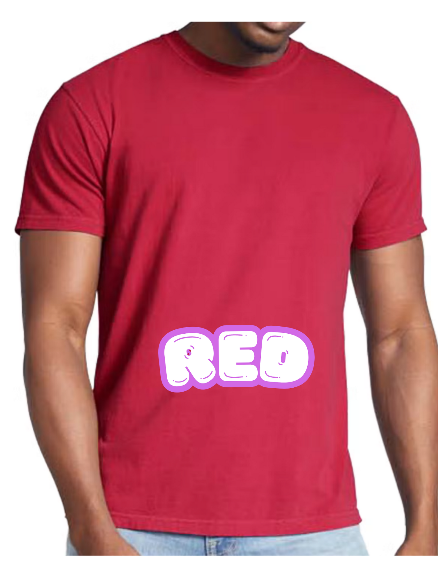 The Custom Design Crew Neck T Shirt