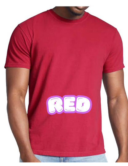 The Custom Design Crew Neck T Shirt