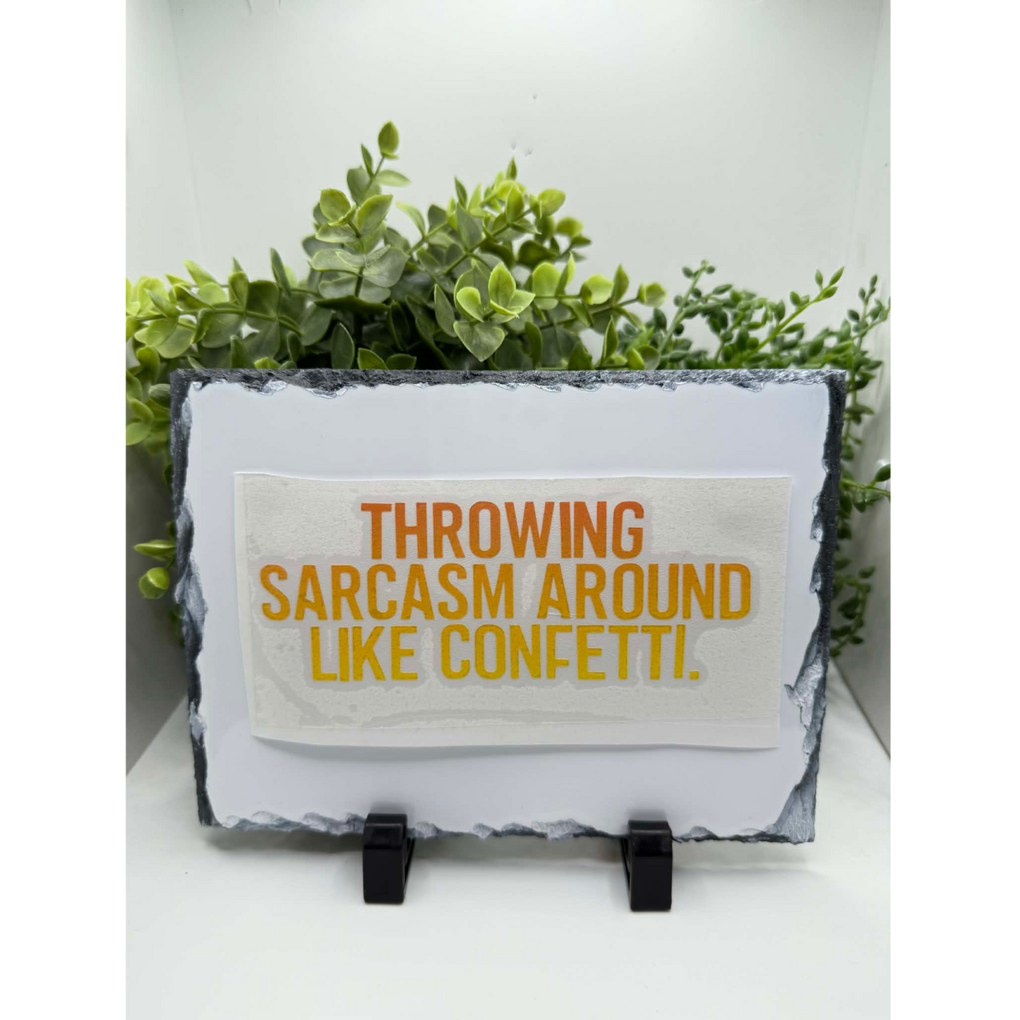 Throwing Sarcasm Around Decal
