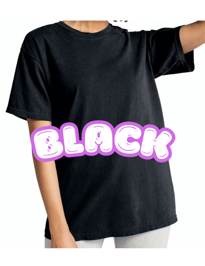 The Custom Design Crew Neck T Shirt