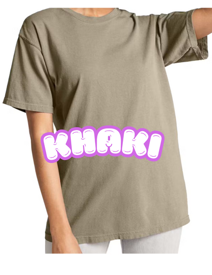 The Custom Design Crew Neck T Shirt