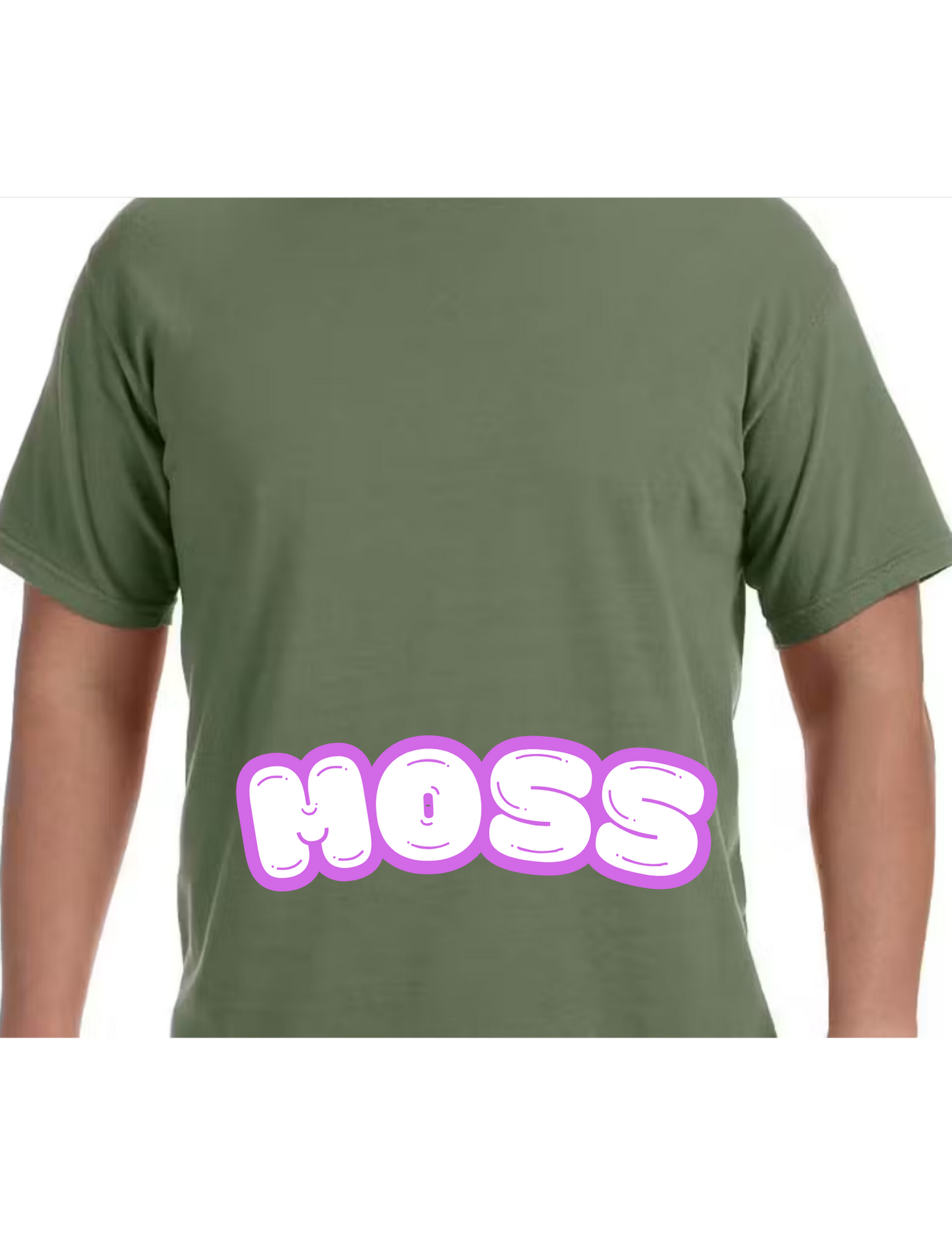 The Custom Design Crew Neck T Shirt