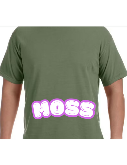 The Custom Design Crew Neck T Shirt