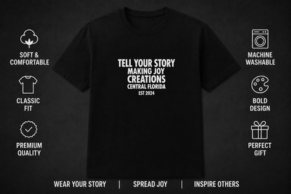 Tell Your Story- Making Joy Creations Apparel