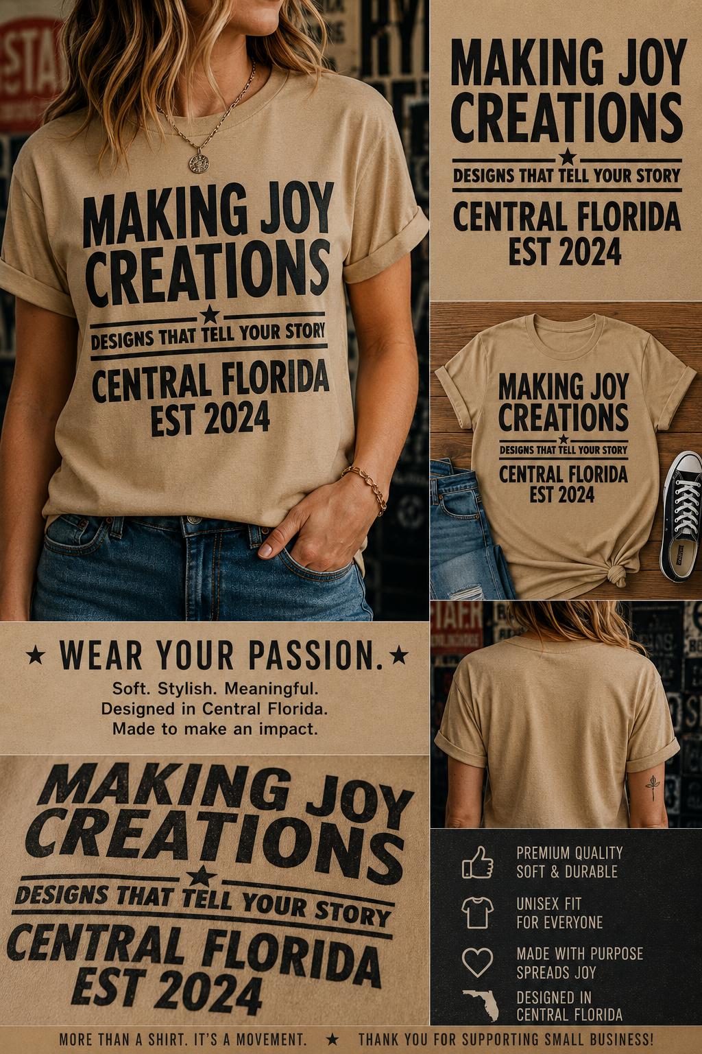 The OG- Making Joy Creations Apparel