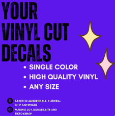 Custom Design window/car decal