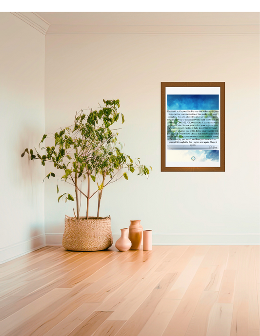 "The Truth Is" Poster (Multiple Sizes)