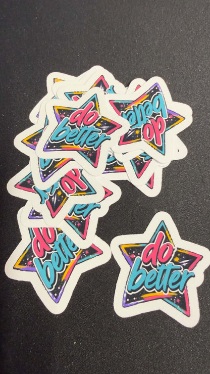 Do Better (5pack) stickers