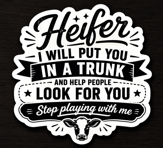 Heifer Sticker