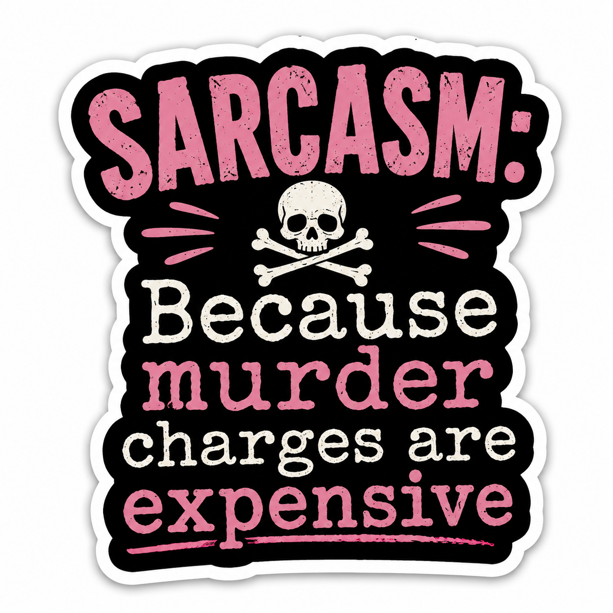 Charges Are Expensive Sticker