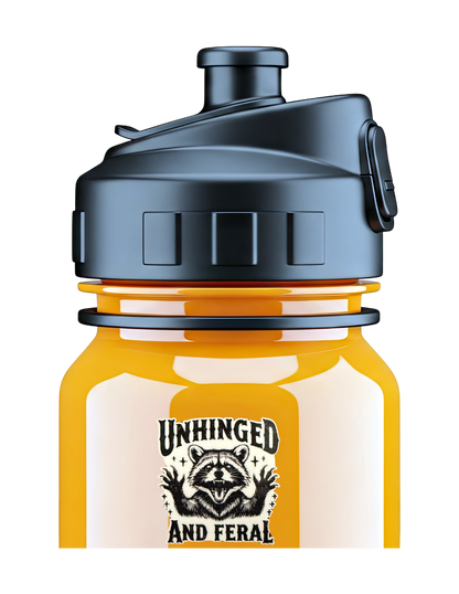 Unhinged & Feral Sticker-1 decal (2" approx size)